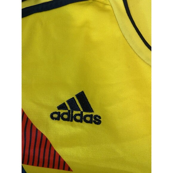 Colombia 2018 Home Football Soccer Shirt Jersey Adidas Large World Cup Russia - Picture 5 of 11